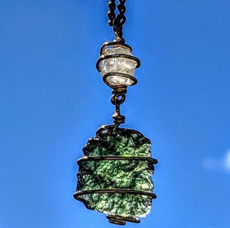 Phenacite necklace Clearance