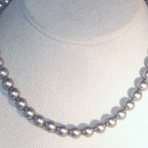 Swarovski Bridal Set -  SWAROVSKI PLATINUM Necklace & Earrings - Made to Order - Any Color