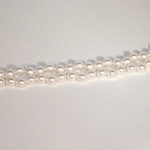 Swarovski Pearl Jewelry -  Brides Bracelet - Bridesmaid Bracelet - Made to Order - Any Color