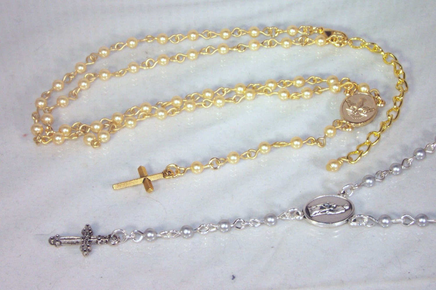 Yolanda Foster Inspired Rosary Necklace - Custom Made Yolanda Foster Inspired Rosary Necklace - Custom Made