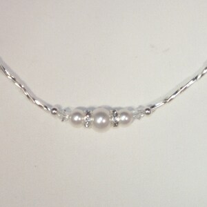 Swarovski Pearl and Crystal Jewelry - Bride, Bridesmaid, Maid of Honor, Flower Girl, Mother of the Bride, Jr Bridesmaid