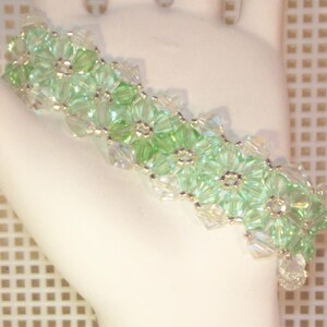 Swarovski Crystal Jewelry - Bride, Bridesmaids, Maid of Honor Bracelet - Any Color - Shown in Rose bild 5