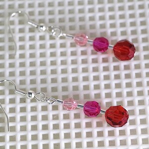 Swarovski  Crystal Drop  Earrings - Bride, Bridesmaids, Maid of Honor, Flower Girl, Party, Prom, Graduation - All Colors Available