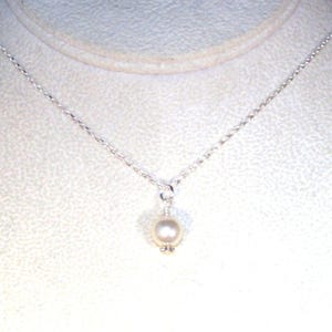 Swarovski Pearl & Crystal Jewelry - Shown in Ivory/Cream Pearl - Sterling Silver - Any Color - Bride, Bridesmaid, Flower Girl, Maid of Honor