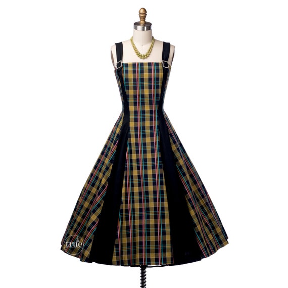vintage 1940's dress ...fun Miami Miss colorful wo