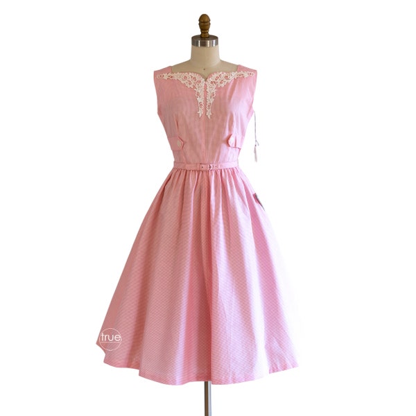 Vintage Pink Dress Etsy