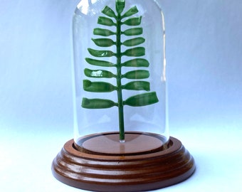 Glass Fern in a Bell Jar