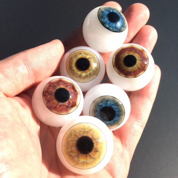 Glass Eyeball Marble