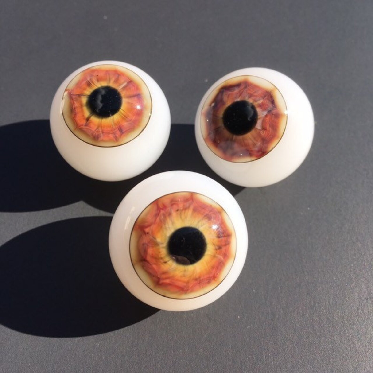 Glass Eyeball Marble Etsy
