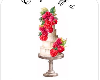 Amaretto Raspberry Wedding Cake Mousse Mix