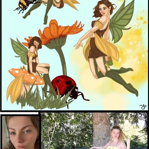 Custom Digital Character Portrait | Fantasy, DnD, Superheroes & More