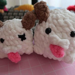Poro Amigurumi Plushie, League of Legends-Inspired Digital PDF Pattern, Beginner-Friendly Tutorial, DIY Gamer Gift  Crochet