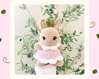 Clover Hare Crochet Pattern English PDF