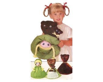topsy turvy doll goldilocks and the three bears