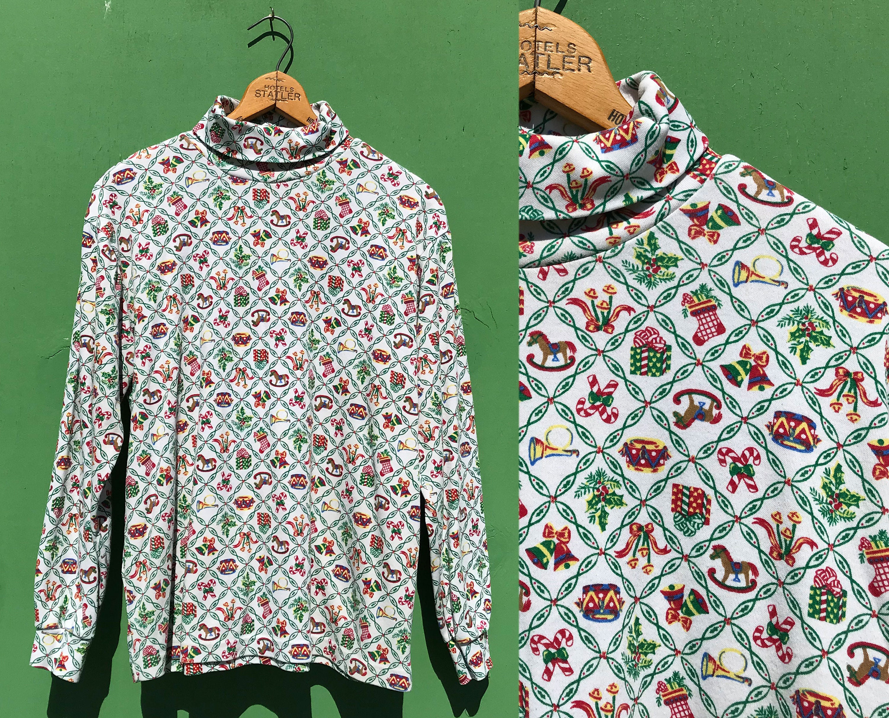 Christmas Turtleneck - Etsy