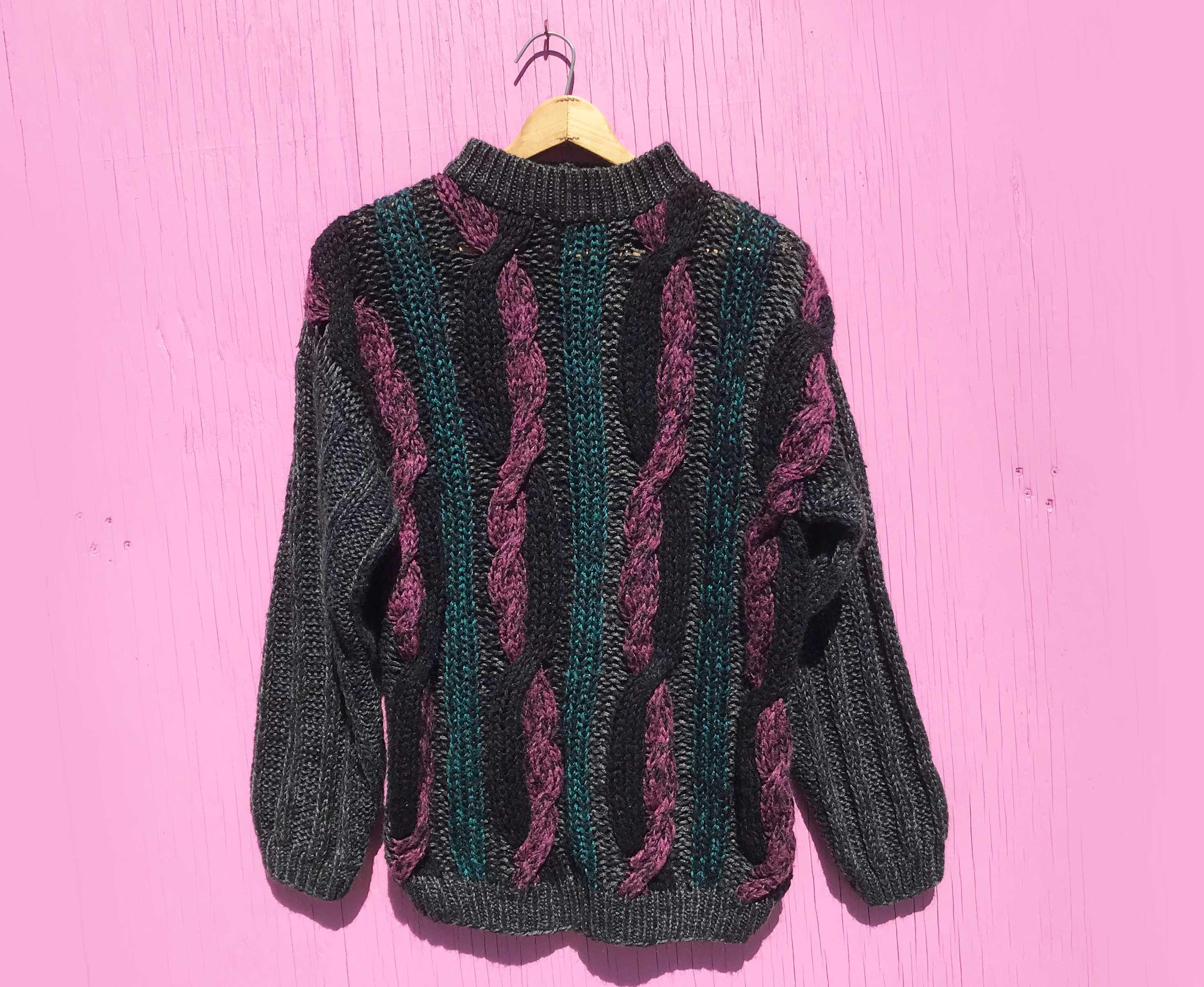 Mens Purple Sweater