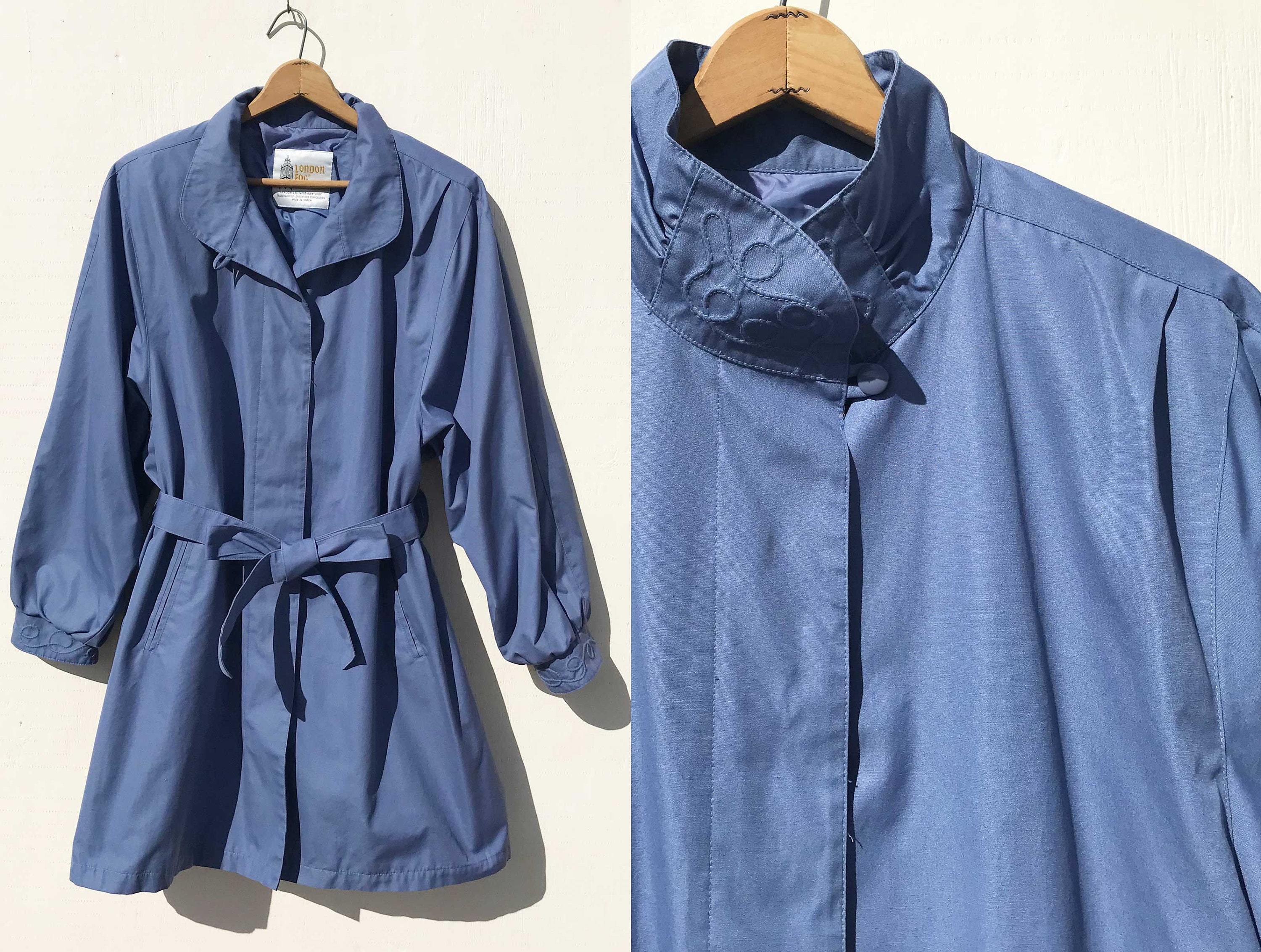 ジャケット・アウター 80s LONDON FOG Padding Design Jacket 1980s London Fog Jacket Free Shipping - The Vintage Twin