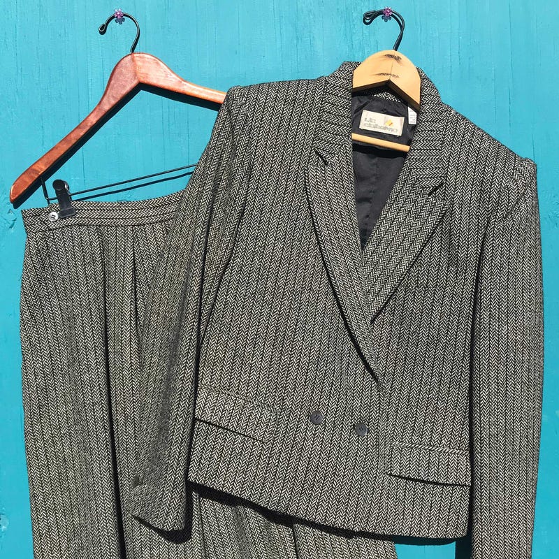 Suiting X Wool Melton Skirt main image 1