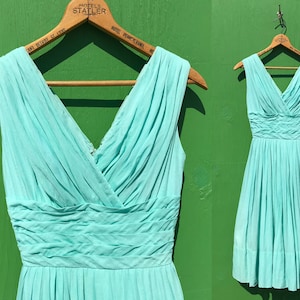 Pale turquoise cheap dress