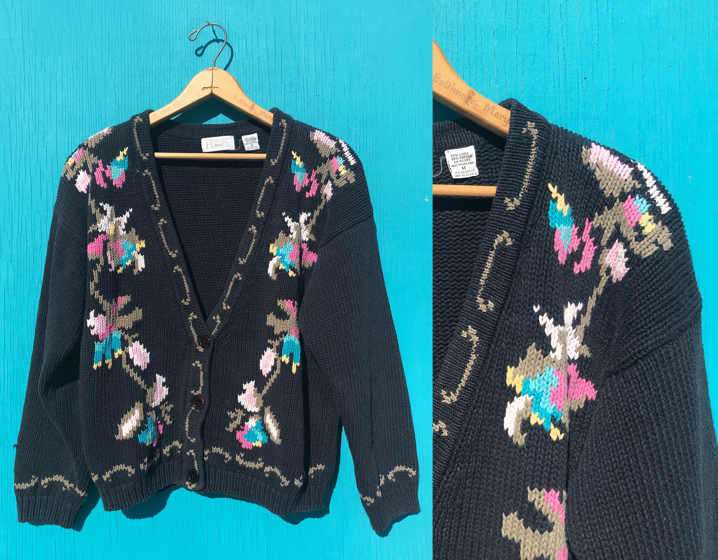 90s Floral Sweater - Etsy 90s Floral Sweater - Etsy