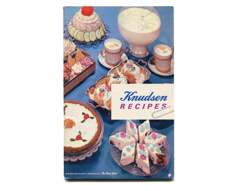 1960s Knudsen Recipes Cook Book Dairy Recipes Cottage Cheese Etsy