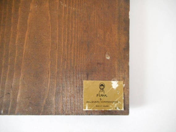 Vintage Flavia Wooden Wall Plaque Whittier Love Quote Because You See I Love You Boy and Girl 1960s Brown Red Hallmark 9 x 13 Retro Decor Vintage Flavia Wooden Wall Plaque Whittier Love Quote Because You See I Love You Boy and Girl 1960s Brown Red Hallmark 9 x 13 Retro Decor