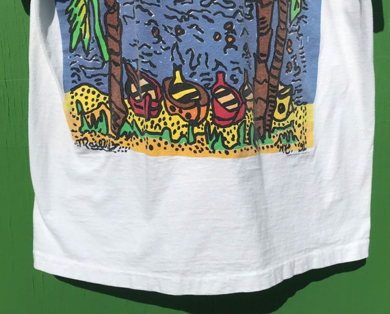 1990s Myles Maillie Vintage Graphic T-shirt Pop A… - image 4