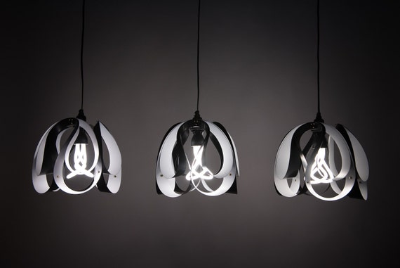 three drop pendant light