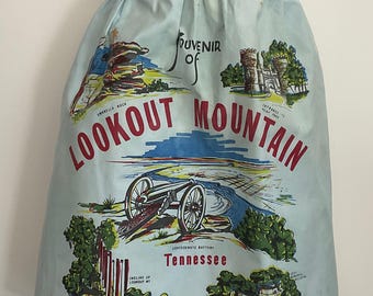 Vintage Souvenir Apron Lookout Mountain Tennessee