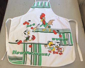 Vintage Beefeater Apron Made By Sari of England Distillery Advertising