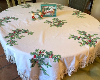 Vintage Christmas Linens