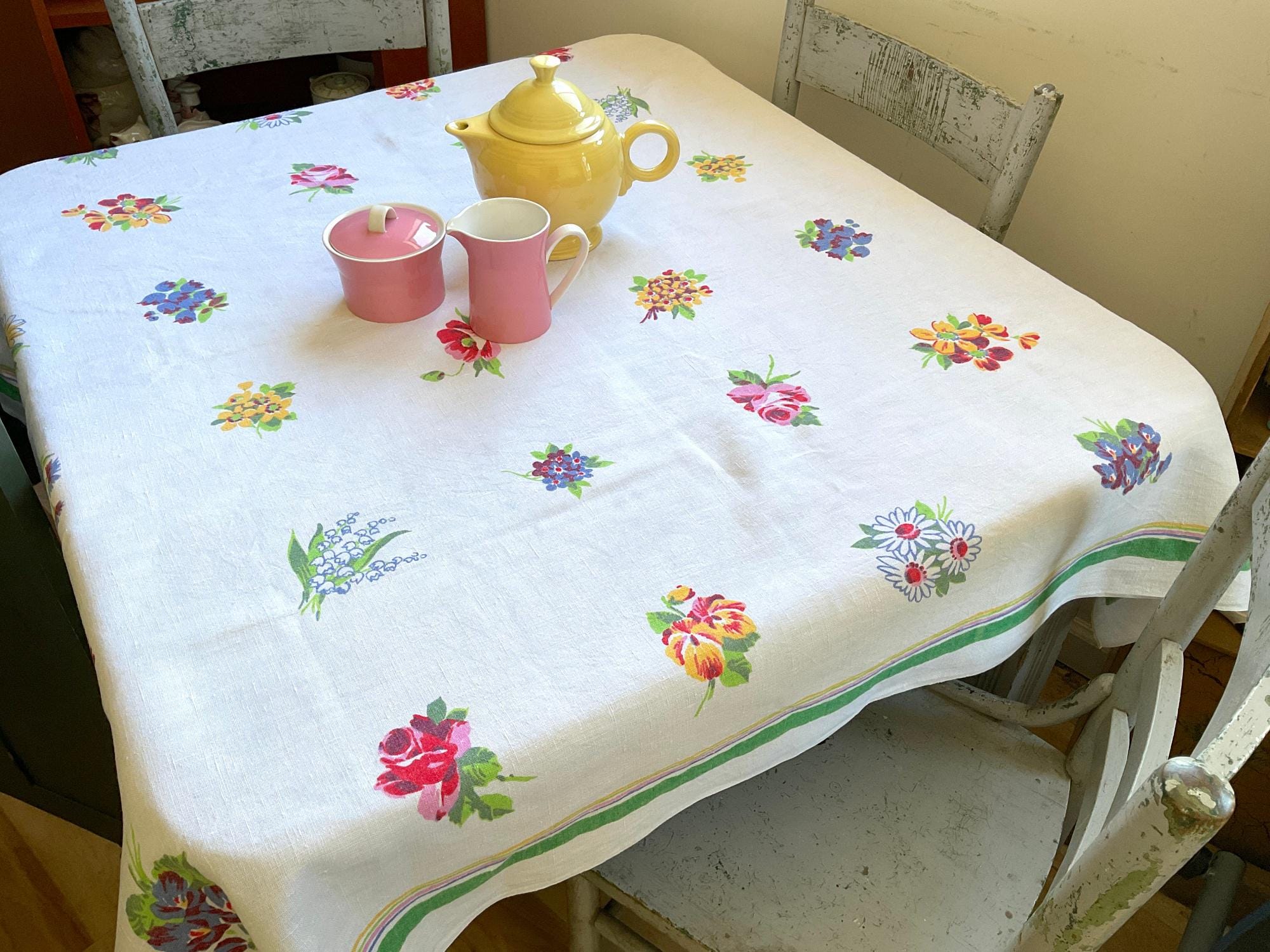 Vintage Tablecloths Wilendur - Etsy display picture 1