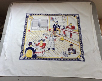 Vintage Bar Apron Gay 90's Saloon Scene