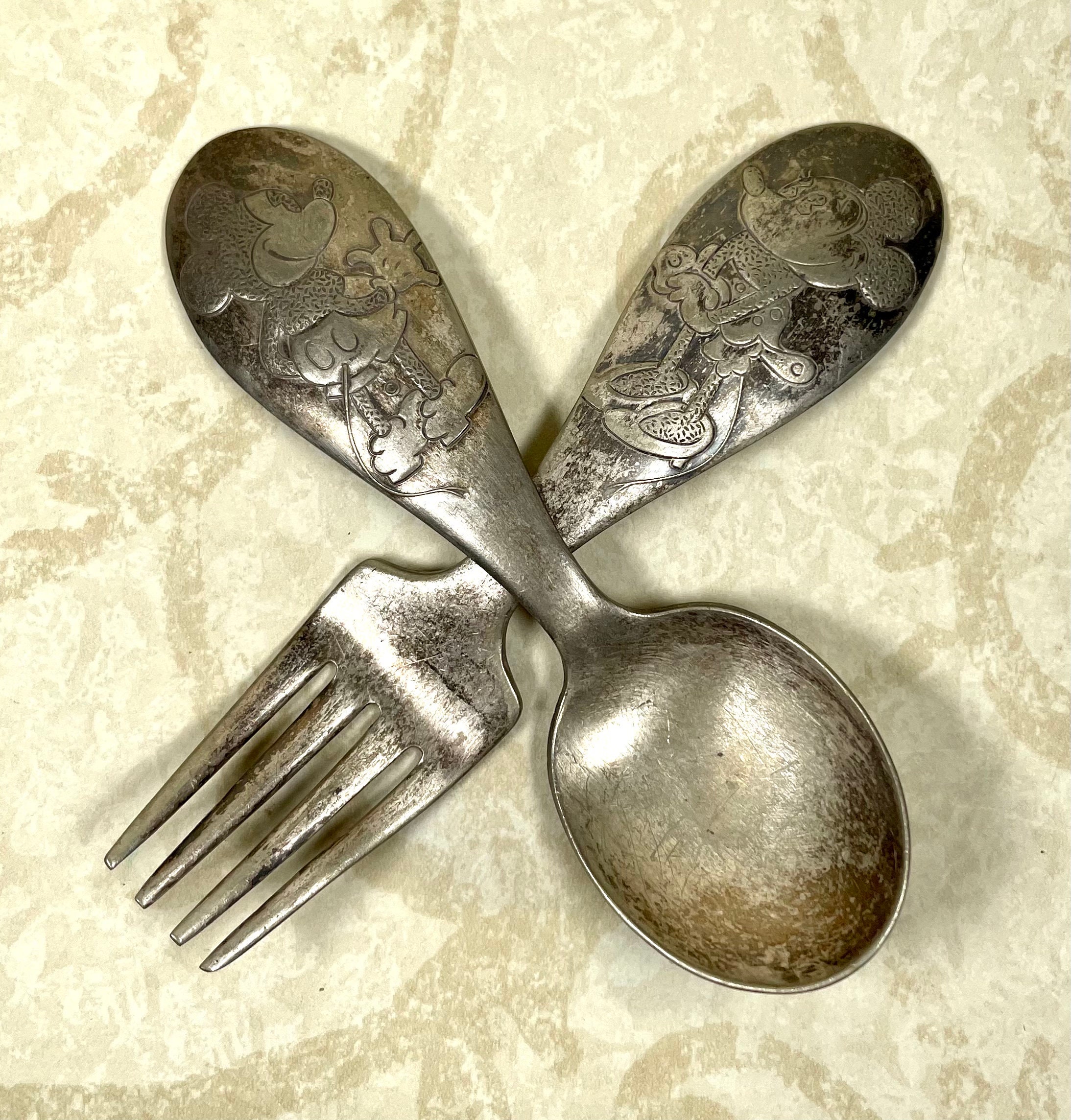 Mickey Mouse Fork - Etsy