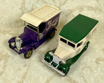 Lilliput Lane promotional die case trucks grocer penny sweets village shops