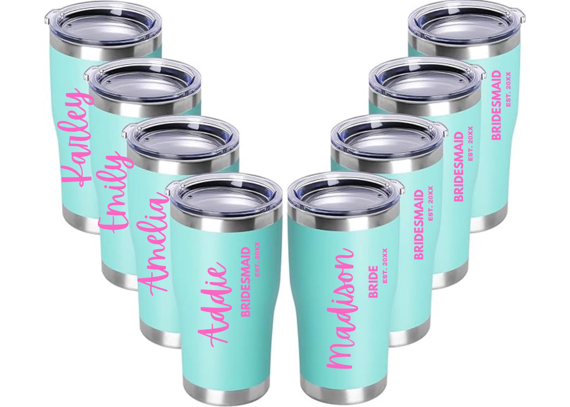 DOMICARE 20oz roestvrijstalen beker met deksel, dubbele wand vacuüm geïsoleerde reismok, poedercoating koffiebeker, legergroen, 12 stuks