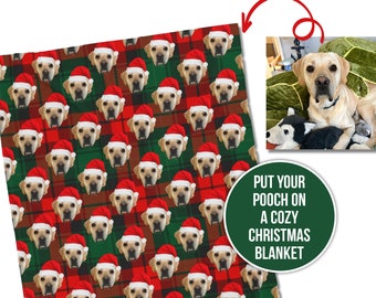 funny dog face blanket add pet face christmas blanket perfect pet lover personalized dog christmas blanket gift cat dog hamster guinea pig