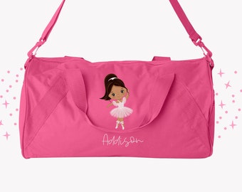 Ballerina Bag Small Duffle bag dance bag girls young ballerina birthday gift dance bag ballet bag for girls personalized gift girl dance