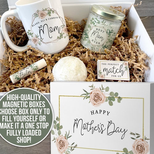 Mother's Day Gift Boxes Pretty Wine Tumbler Mother's Etsy