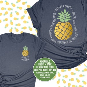 Teacher shirts matching team teacher pineapple | kindergarten teacher shirts | pineapple teacher shirt | first grade shirts 22MSCL-029-DFB