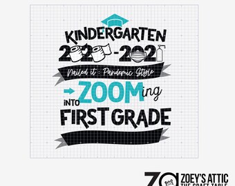 Download Kindergarten Graduation Svg Quarantine Etsy