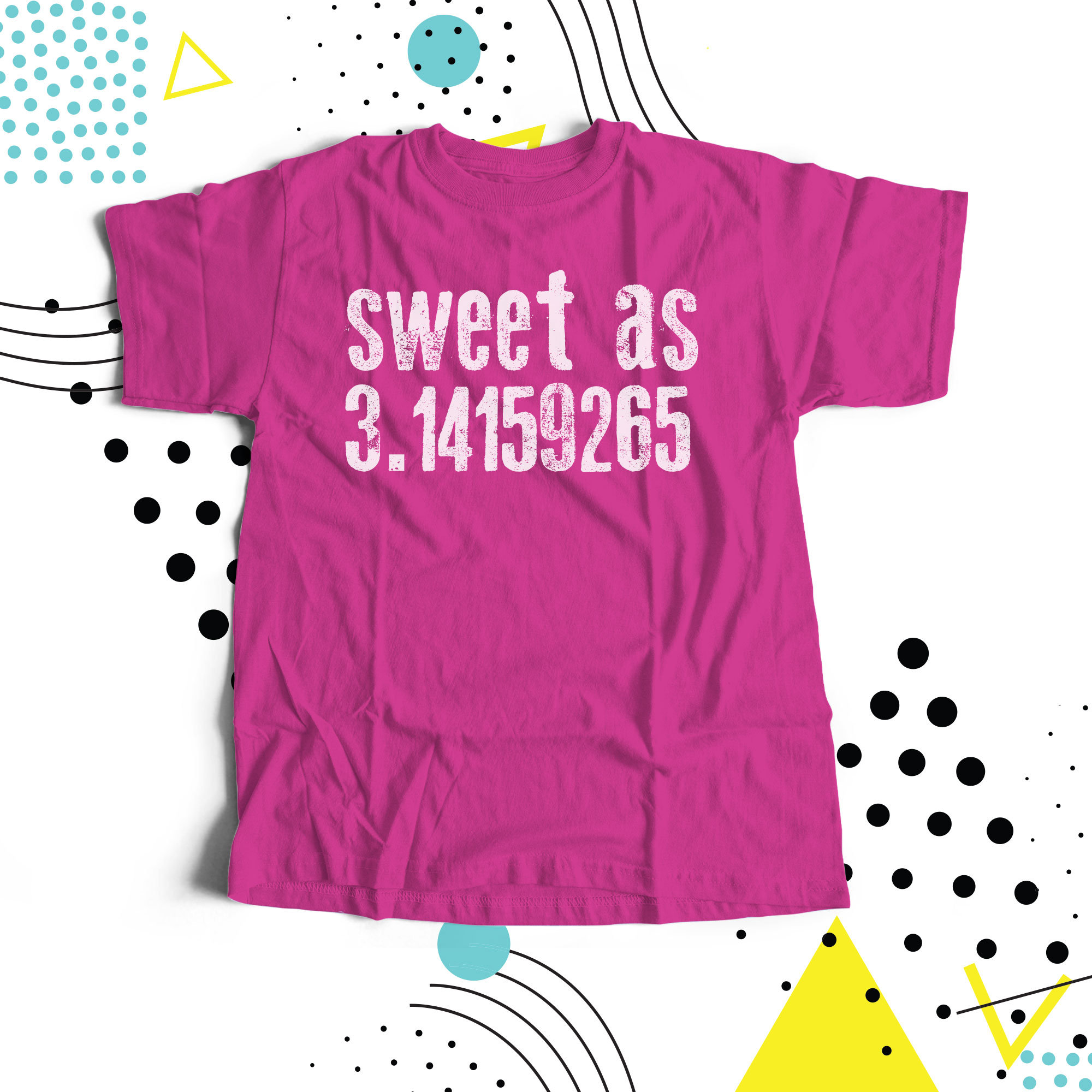 Back to School Sweet as Pi DARK Shirt - Fun Back to School Gift