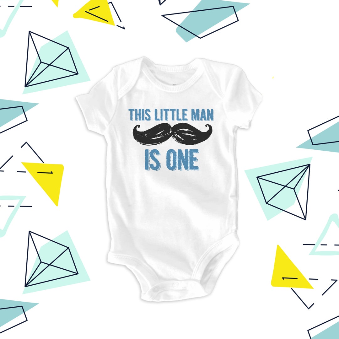Little Man Mustache First Birthday Shirt -this Little Man Themed First (or  Any) Birthday Boy T Shirt or Bodysuit 22BD-057 - Etsy, image size:1080x1080