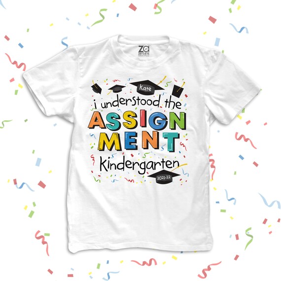 Kindergarten graduation shirt i 