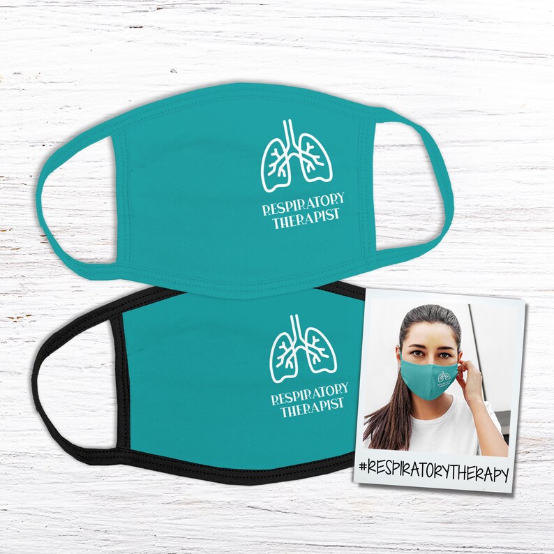 Respiratory Therapist Face Mask Everyday Face Mask Two Ply Etsy
