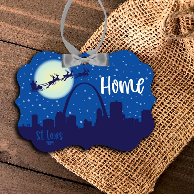zoeysattic St. Louis Missouri Skyline Ornament - Thumbnail 2