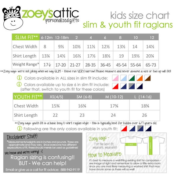 Express Slim Fit Size Chart