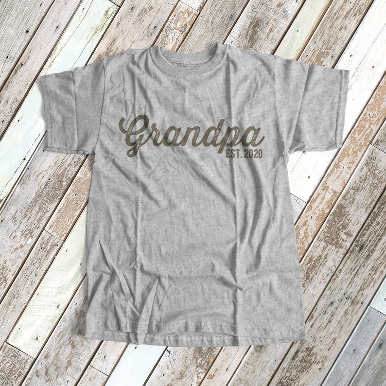 grandpa established t shirt