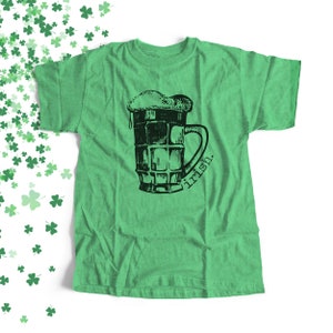 St. Patrick&#39;s Day beer drinking irish Tshirt- St Pats day drinking shirt 22SNLP-047