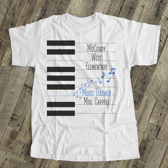 【CPGN STUDIO】23SS★ Deep Music Embroidery Short Sleeve Tee Music Dept. Music Note T-Shirt At Music Gifts USA